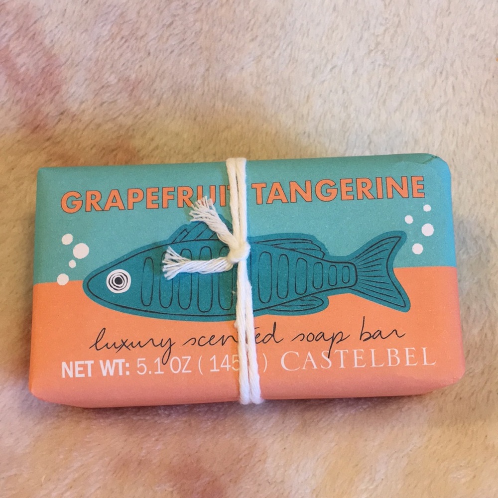 Castelbel grapefruit tangerine scented soap NWT